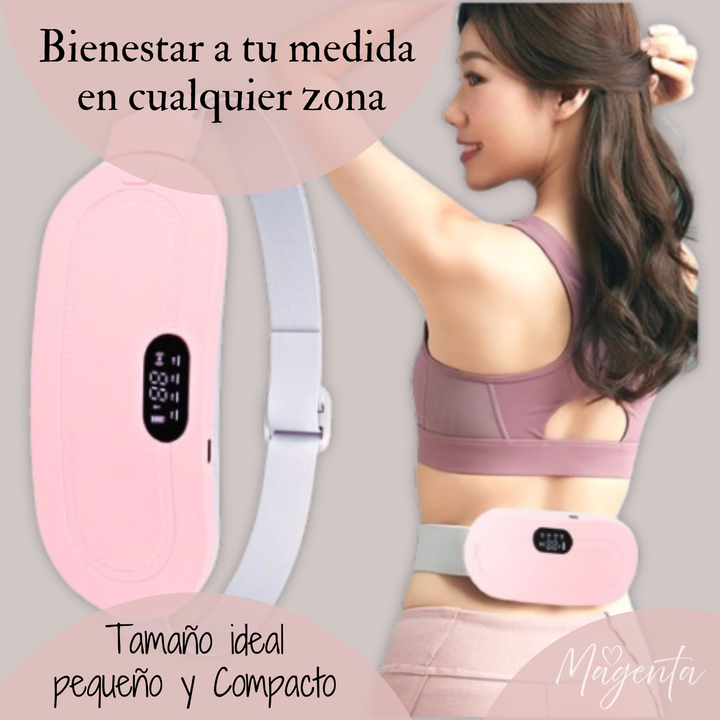 Luna Relief - Cinturón Masajeador Menstrual